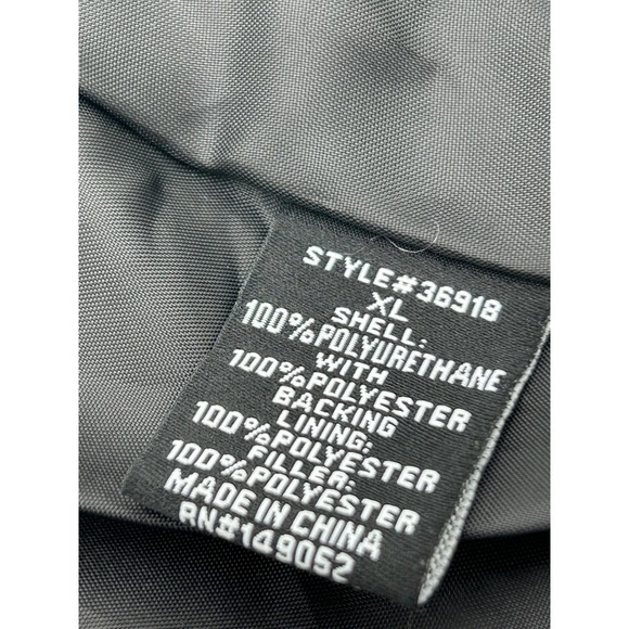 Y2K Fashion Nova Black Quilted Faux Leather Mini Skirt Side Snap Puffer Style XL - Picture 5 of 12